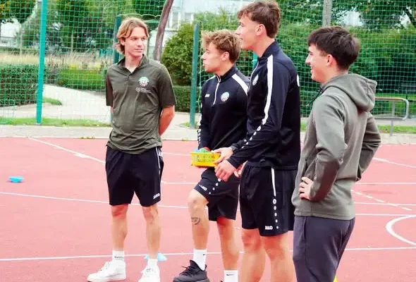 Piłkarze Górnika Polkowice odwiedzili przedszkolaków w ramach Europejskiego Tygodnia Sportu