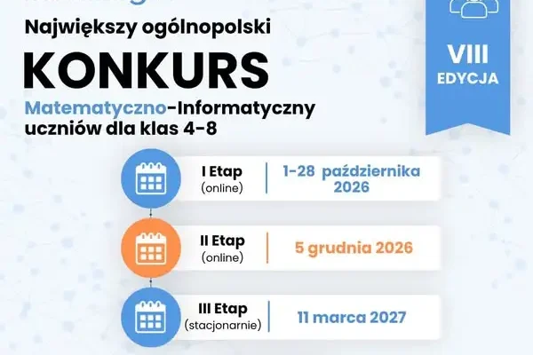 InstaLogik 2026/2027 – rusza konkurs matematyczno-informatyczny dla klas 4-8