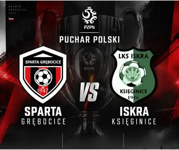 Puchar Polski: Sparta Grębocice zmierzy się z Iskrą Księginice