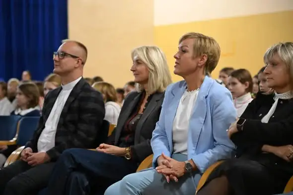 Goście z Chile w gminie Gaworzyce – dzień pełen wrażeń w szkole