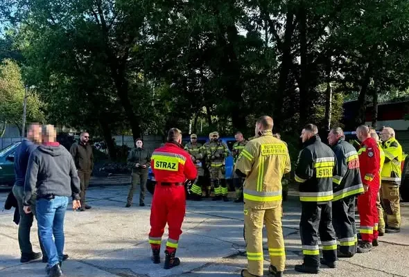 Poszukiwania zaginionego mężczyzny w lasach między Polkowicami, Chocianowem i Sieroszowicami