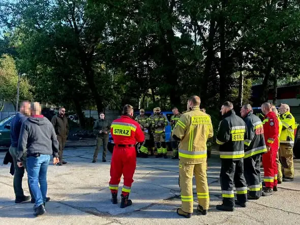 Poszukiwania zaginionego mężczyzny w lasach między Polkowicami, Chocianowem i Sieroszowicami