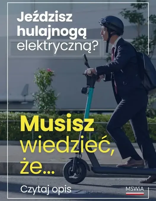 Dekalog posiadacza hulajnogi elektrycznej – 10 zasad, które musisz znać