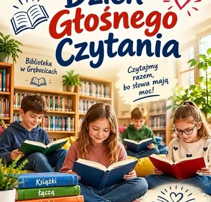 Dzień Głośnego Czytania w bibliotece w Grębocicach – relacja ze spotkania z „Biedronkami”