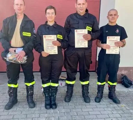 Nowi ratownicy KPP w powiecie polkowickim – szkolenie zakończone