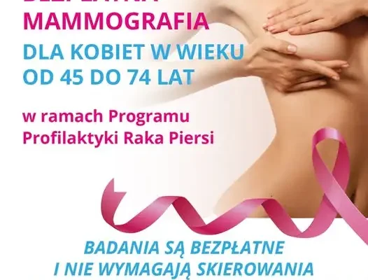 Bezpłatne badania mammograficzne dla mieszkanek gminy Grębocice – sprawdź, jak się zapisać
