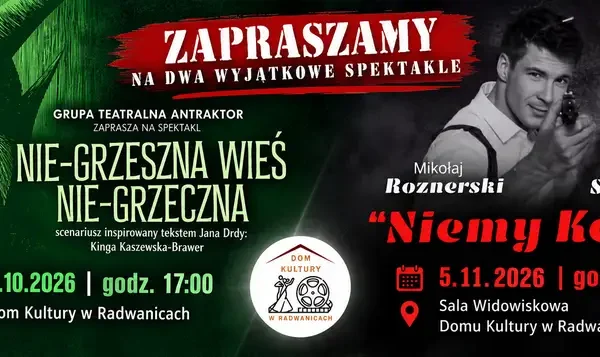 Spotkanie z Wojciechem Żołądkowiczem w Radwanicach – już 22 października