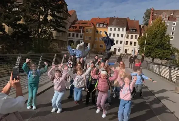 Uczniowie z Chocianowa na polsko-niemieckim spotkaniu w Görlitz