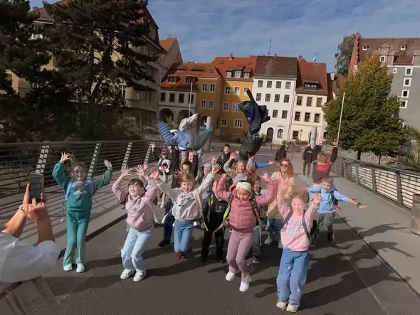 Uczniowie z Chocianowa na polsko-niemieckim spotkaniu w Görlitz
