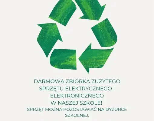 Szkoła w Polkowicach zachęca do zbiórki elektrośmieci