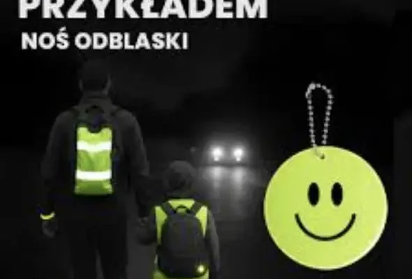 Świeć Przykładem – Noś odblaski! Rusza ogólnopolska akcja policyjna