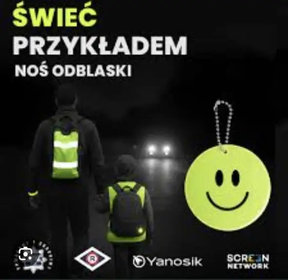 Świeć Przykładem – Noś odblaski! Rusza ogólnopolska akcja policyjna
