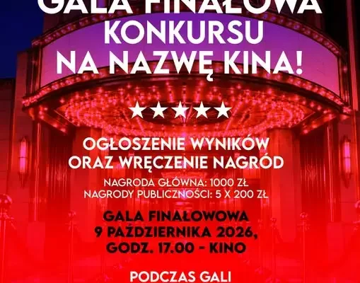 Polkowice: Gala finałowa konkursu na nową nazwę kina już dziś