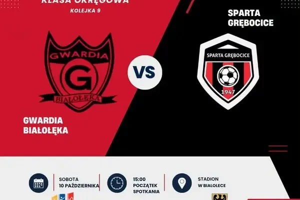 Sparta Grębocice jedzie do Białołęki po trzy punkty w 9. kolejce