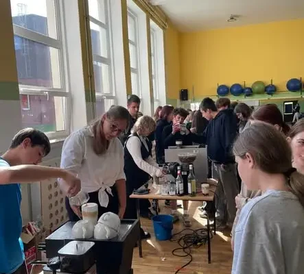 Młodzi dla młodych: warsztaty baristyczne w Chocianowie