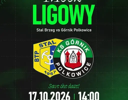 Górnik Polkowice zagra na wyjeździe ze Stalą Brzeg już 17 października