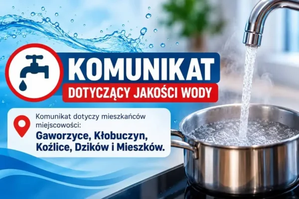 Gaworzyce: woda z wodociągu nadal wymaga przegotowania. Trwa dezynfekcja sieci
