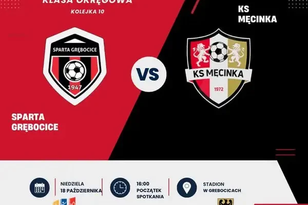 Sparta Grębocice podejmie KS Męcinka w niedzielnym meczu ligowym