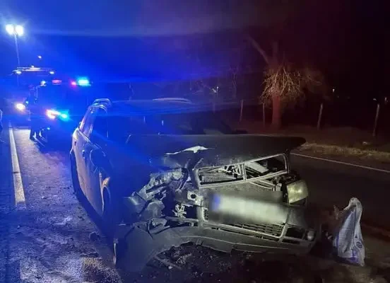 Prawie 3 promile alkoholu we krwi. 27-latek uderzył audi w kombajn na DK12