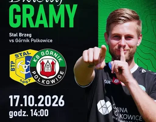 Stal Brzeg kontra Górnik Polkowice – dziś o 14:00 na Stadionie Miejskim