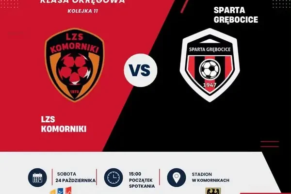 Sparta Grębocice jedzie do Komornik po trzy punkty