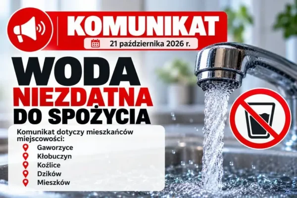 Zanieczyszczenie wody w gminie Gaworzyce – 30% upustu dla mieszkańców