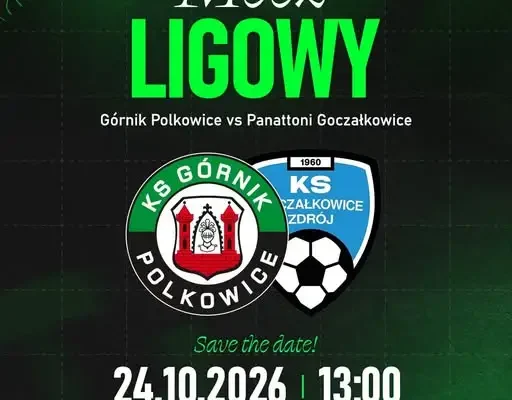Mecz Górnika Polkowice z Panattoni Goczałkowice-Zdrój – 24 października, wstęp wolny
