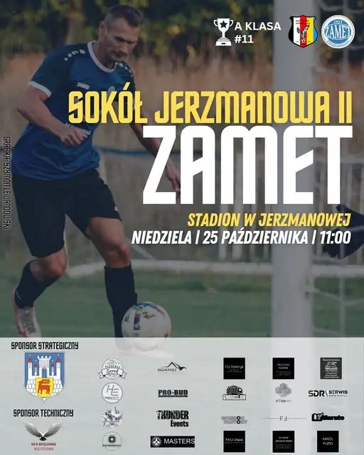 ZAMET Przemków jedzie do Jerzmanowej po punkty w 11. kolejce A Klasy