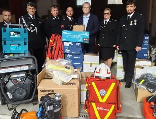 Nowy sprzęt za 180 tys. zł dla trzech jednostek OSP z gminy Przemków