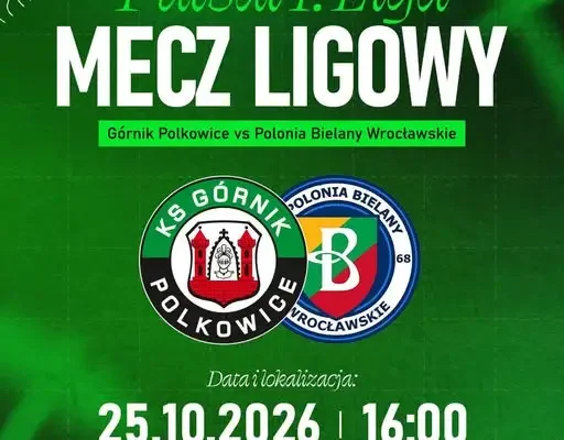KS Polonia Bielany Wrocławskie zagra u siebie w niedzielę – transmisja live