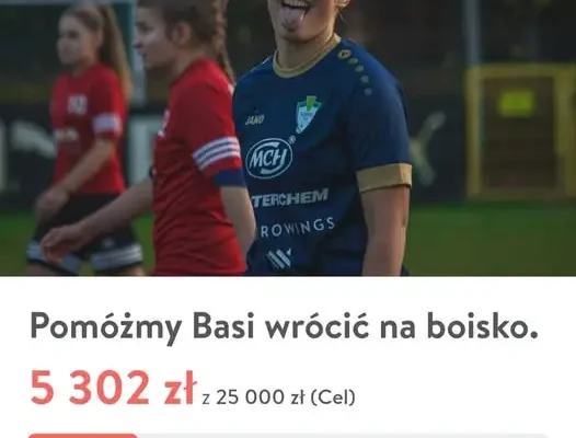 Kontuzja kolana przerwała karierę Basi Kowalskiej – potrzebne 25 tys. zł na operację i rehabilitację