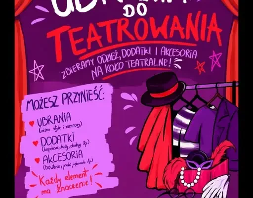 Uczniowie z Polkowic zbierają ubrania dla teatru
