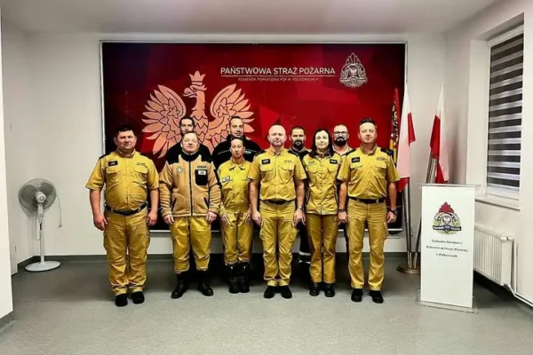 Strażacy ochotnicy z powiatu polkowickiego ukończyli szkolenie naczelników OSP