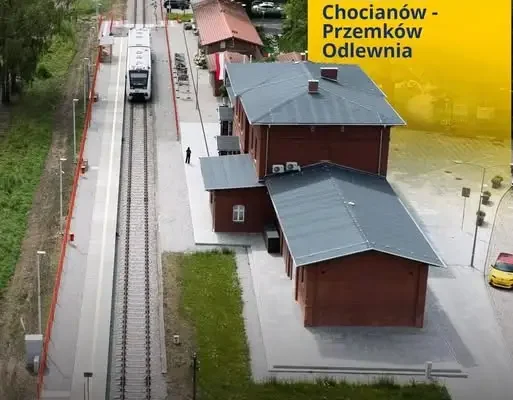 Powrót kolei do Przemkowa – rewitalizacja linii nr 303 na odcinku Chocianów – Przemków Odlewnia