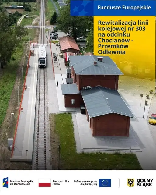 Powrót kolei do Przemkowa – rewitalizacja linii nr 303 na odcinku Chocianów – Przemków Odlewnia