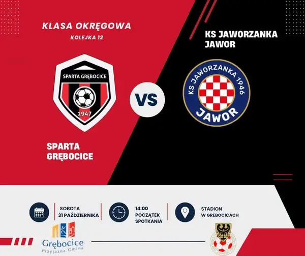 Hit jesieni w Grębocicach: Sparta podejmie lidera z Jawora