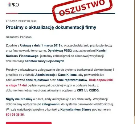 Nowa fala oszustw: przestępcy podszywają się pod banki i celują w firmy