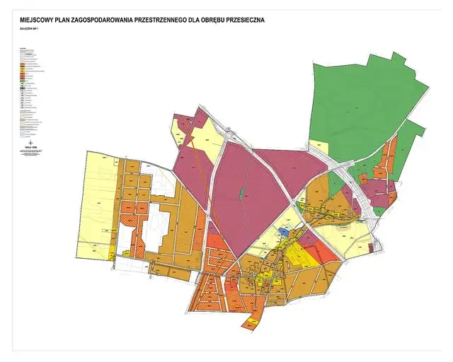 Nowy plan zagospodarowania przestrzennego dla obrębu Przesieczna już obowiązuje