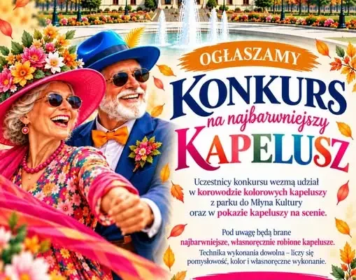 Senioriada w Gaworzycach: konkurs na najbarwniejszy kapelusz