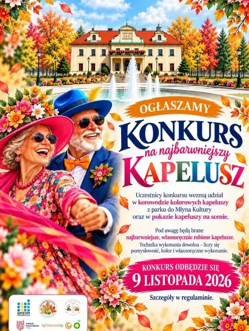Senioriada w Gaworzycach: konkurs na najbarwniejszy kapelusz