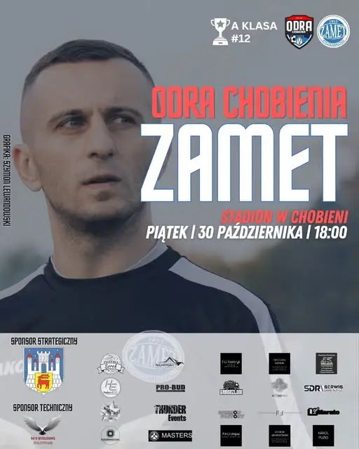 ZAMET Przemków zagra z Odrą Chobienia w piątek. Mecz przełożony z listopada
