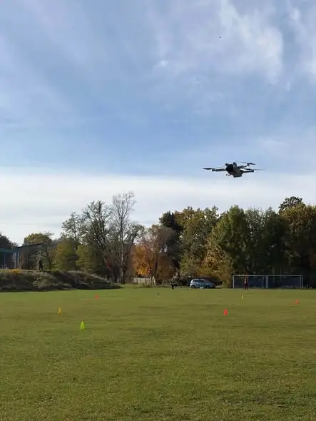 Uczniowie z Chocianowa zdobyli uprawnienia operatorów dronów
